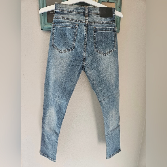 Unif Distressed Straight Leg Jean - Picture 2 of 10